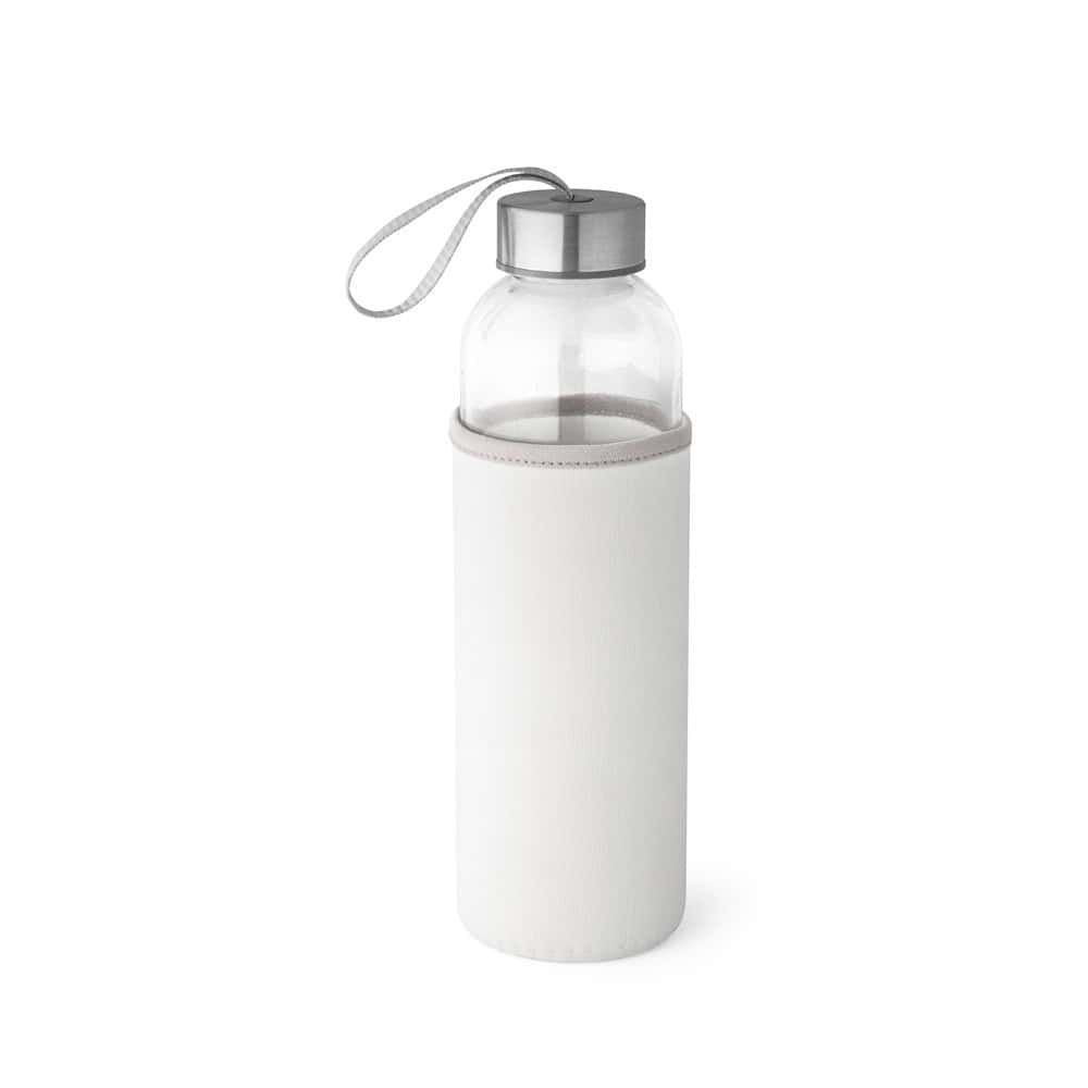 RAISE. Sportflaska av glas och rostfritt stål 520 mL