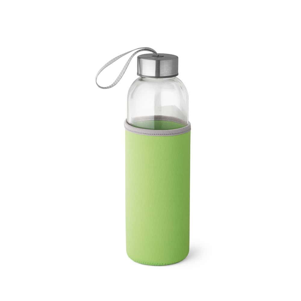 RAISE. Sportflaska av glas och rostfritt stål 520 mL