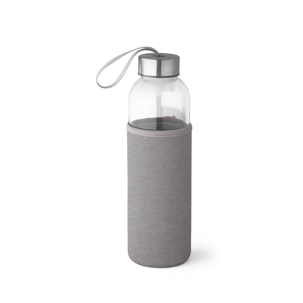 RAISE. Sportflaska av glas och rostfritt stål 520 mL