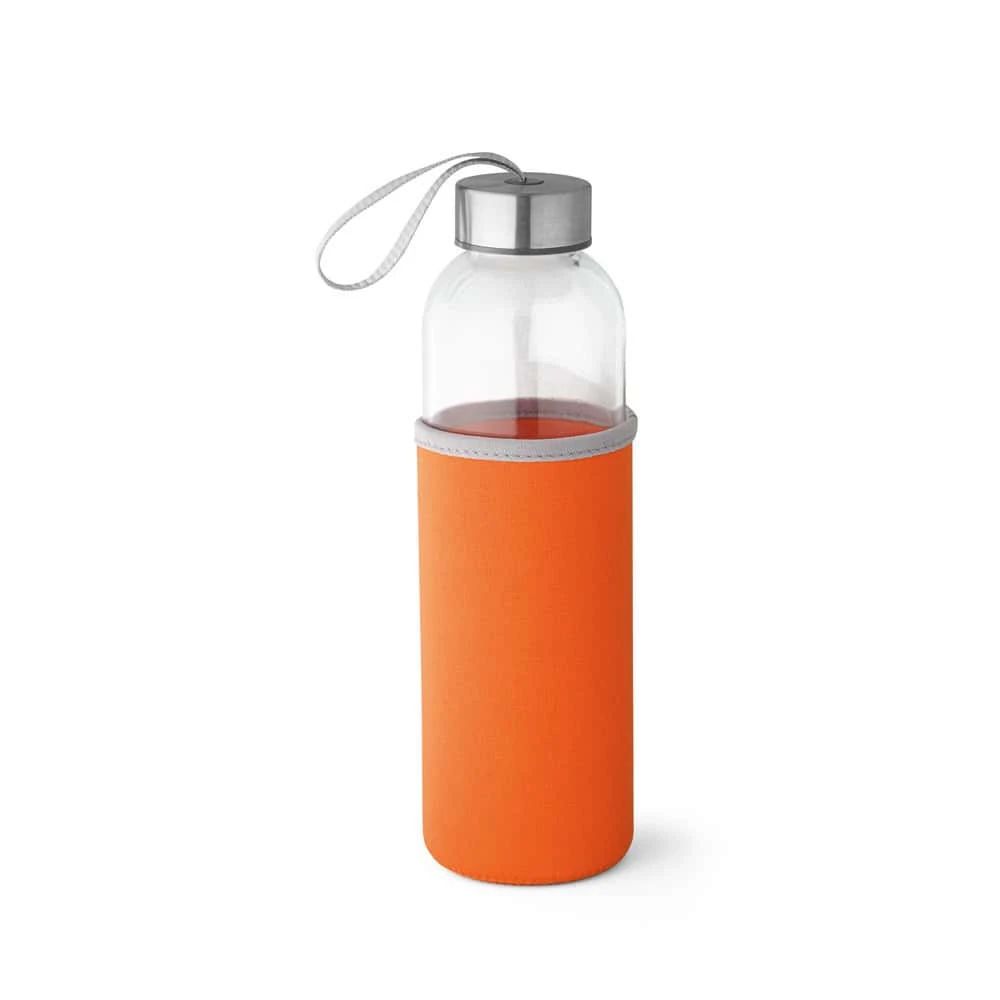 RAISE. Sportflaska av glas och rostfritt stål 520 mL