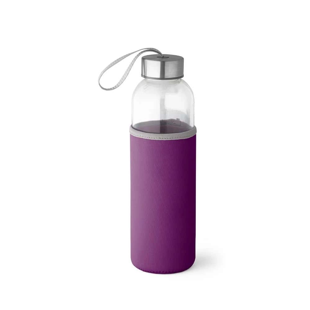 RAISE. Sportflaska av glas och rostfritt stål 520 mL