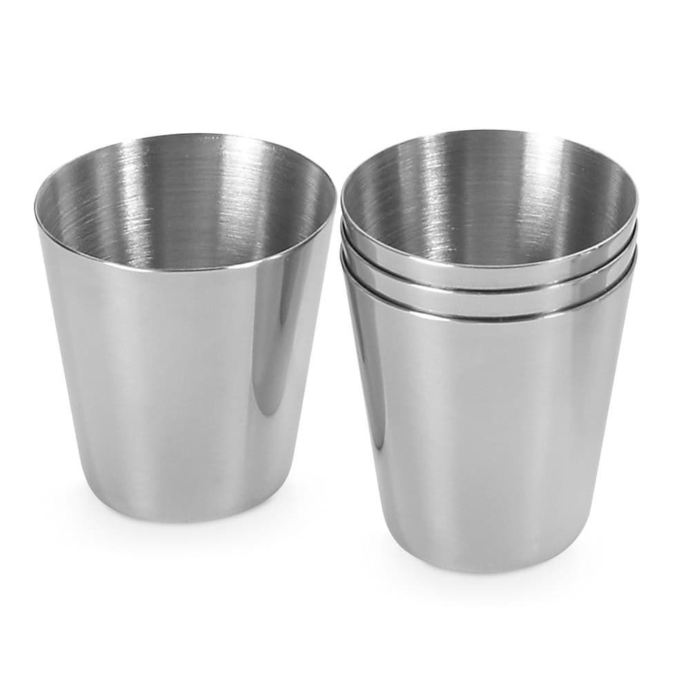 HIMALAYAS. Set med 4 koppar i rostfritt stål 25 ml