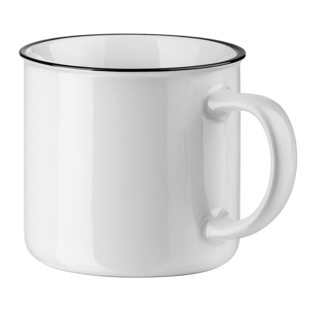 VERNON WHITE. Keramisk mugg 340 mL