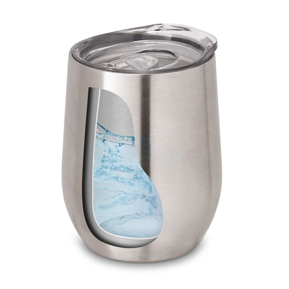 RONDE. Termosmugg i rostfritt stål 400 ml