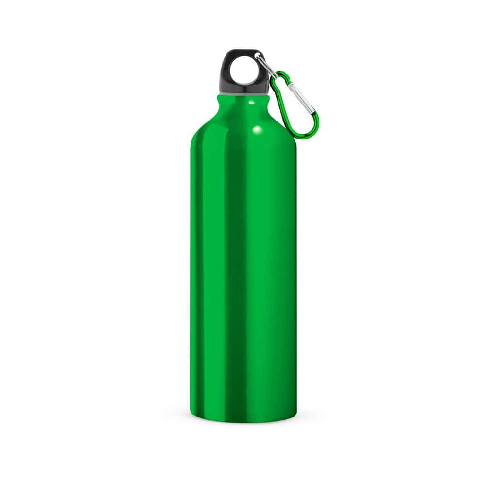 LANDSCAPE L. Sportflaska i aluminium med karbinhake 800 mL