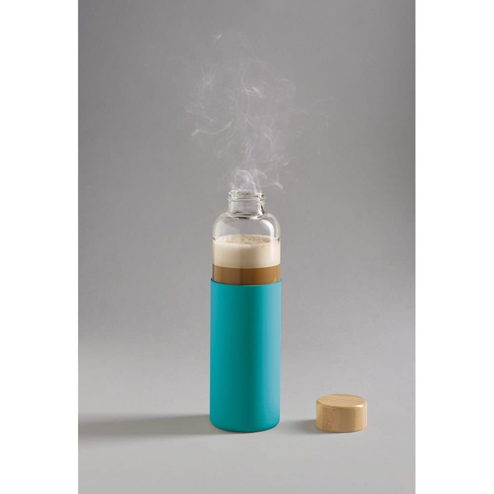 DAKAR. Bambu och borosilikatglasflaska 600 ml