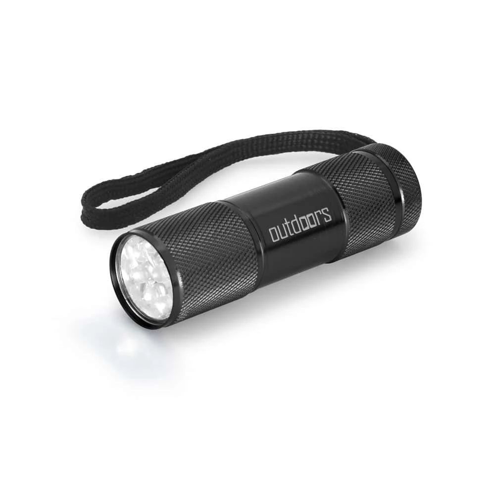 FLASHY. Ficklampa i aluminium med 9 LED