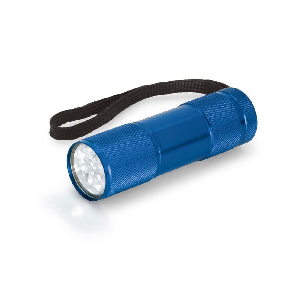 FLASHY. Ficklampa i aluminium med 9 LED
