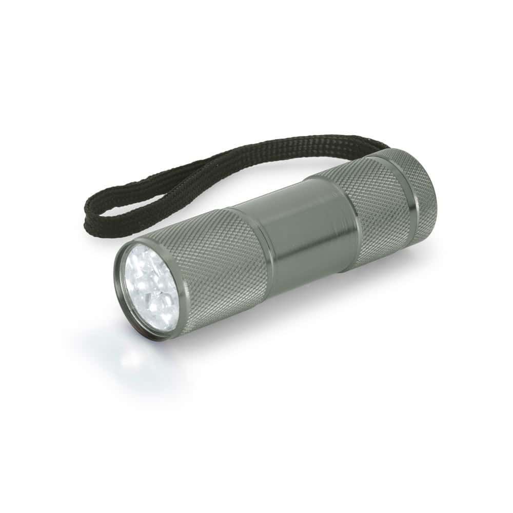 FLASHY. Ficklampa i aluminium med 9 LED