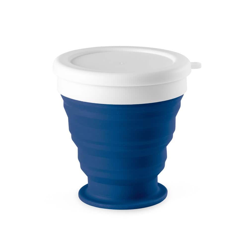 ASTRADA. Silikon och PP hopfällbar mugg 250 mL