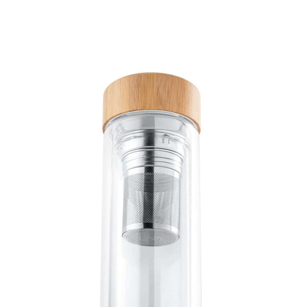 MAKAROVA. Borosilikatglasflaska med infusionsanordningar 490 ml