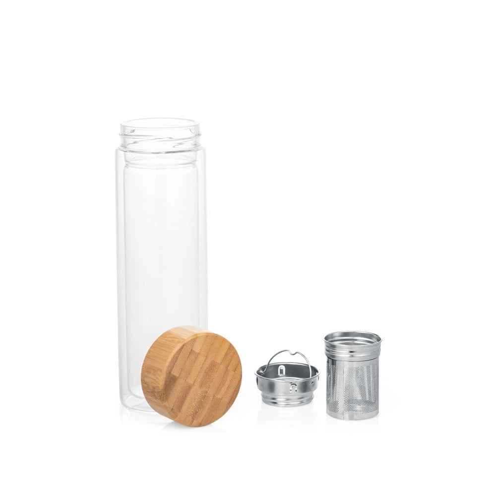 MAKAROVA. Borosilikatglasflaska med infusionsanordningar 490 ml