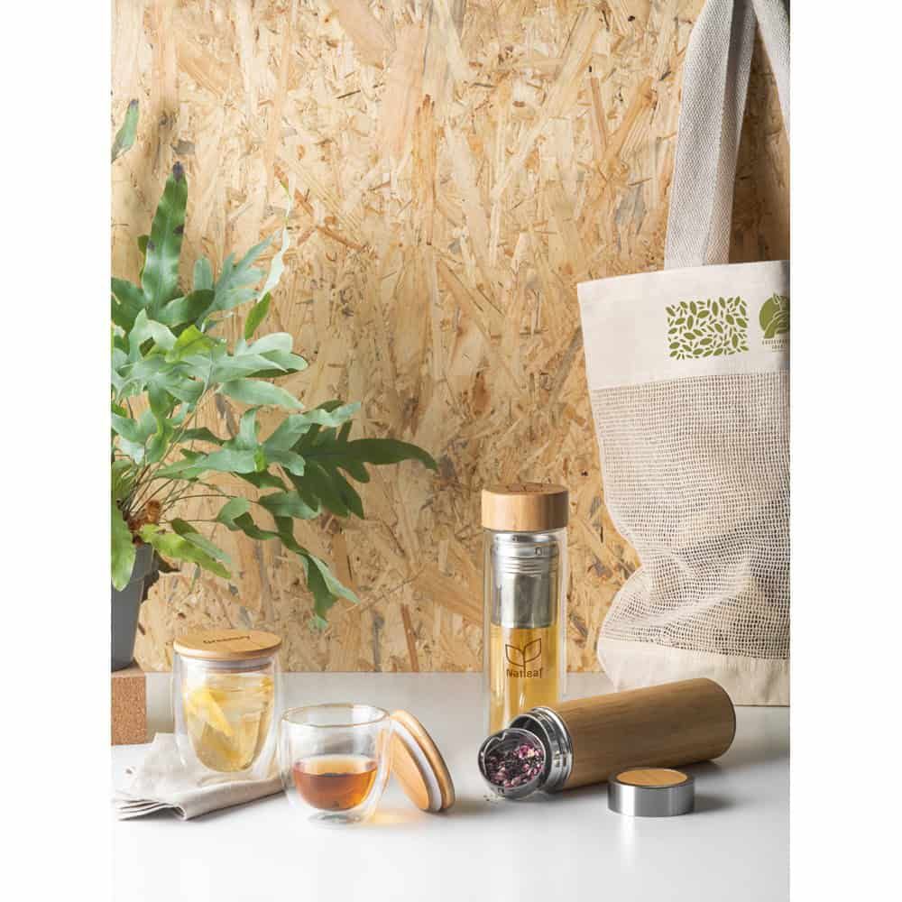 MAKAROVA. Borosilikatglasflaska med infusionsanordningar 490 ml