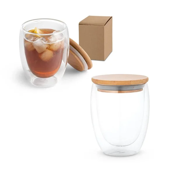 ECUADOR L. Borosilikatglas mugg 350 mL – profilreklam med tryck från ExpoTryck