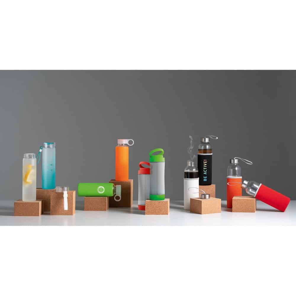 QUINTANA. Sportflaska i glas med PP-lock 390 ml