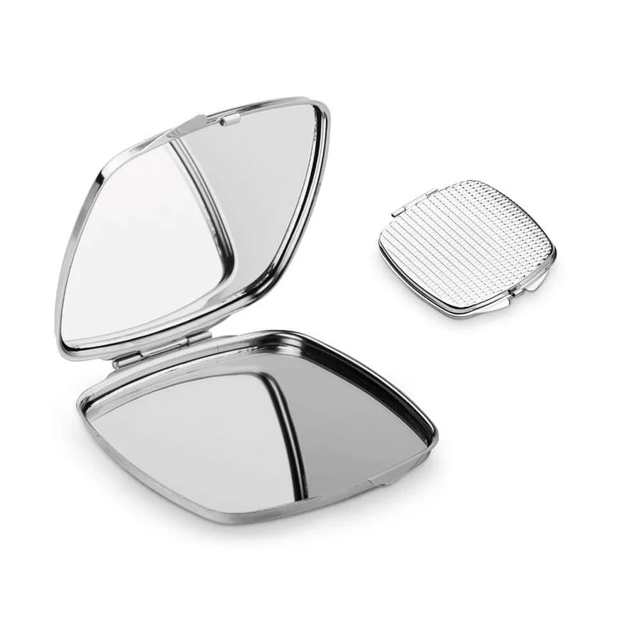 SHIMMER. Dubbel fickspegel i metall