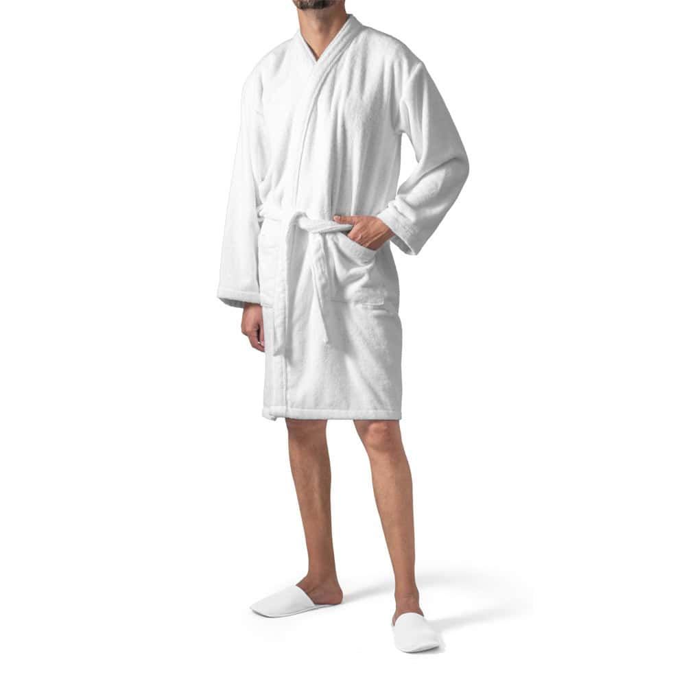 RUFFALO. Badrock (350 g/m²) av bomull (82 %) och återvunnen bomull (18 %)