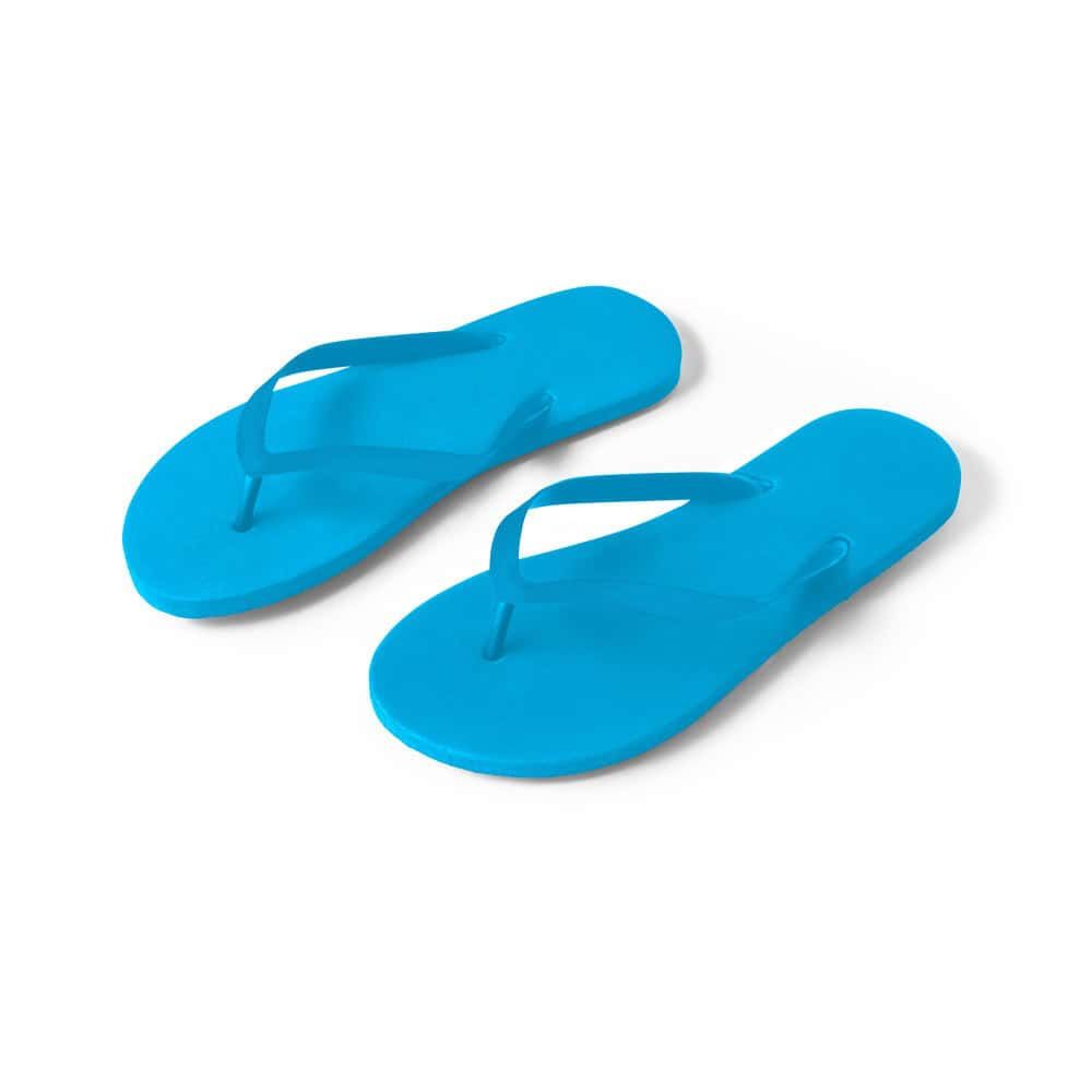 MAUPITI L / XL. Bekväma tofflor med PE-sula och PVC-band