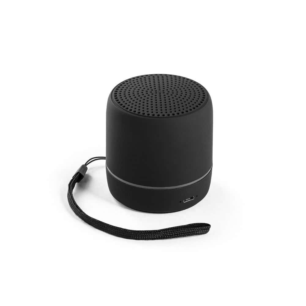 TURING. Bärbar 3W högtalare med 4 timmars batteritid på återvunnen ABS (100 % rABS)