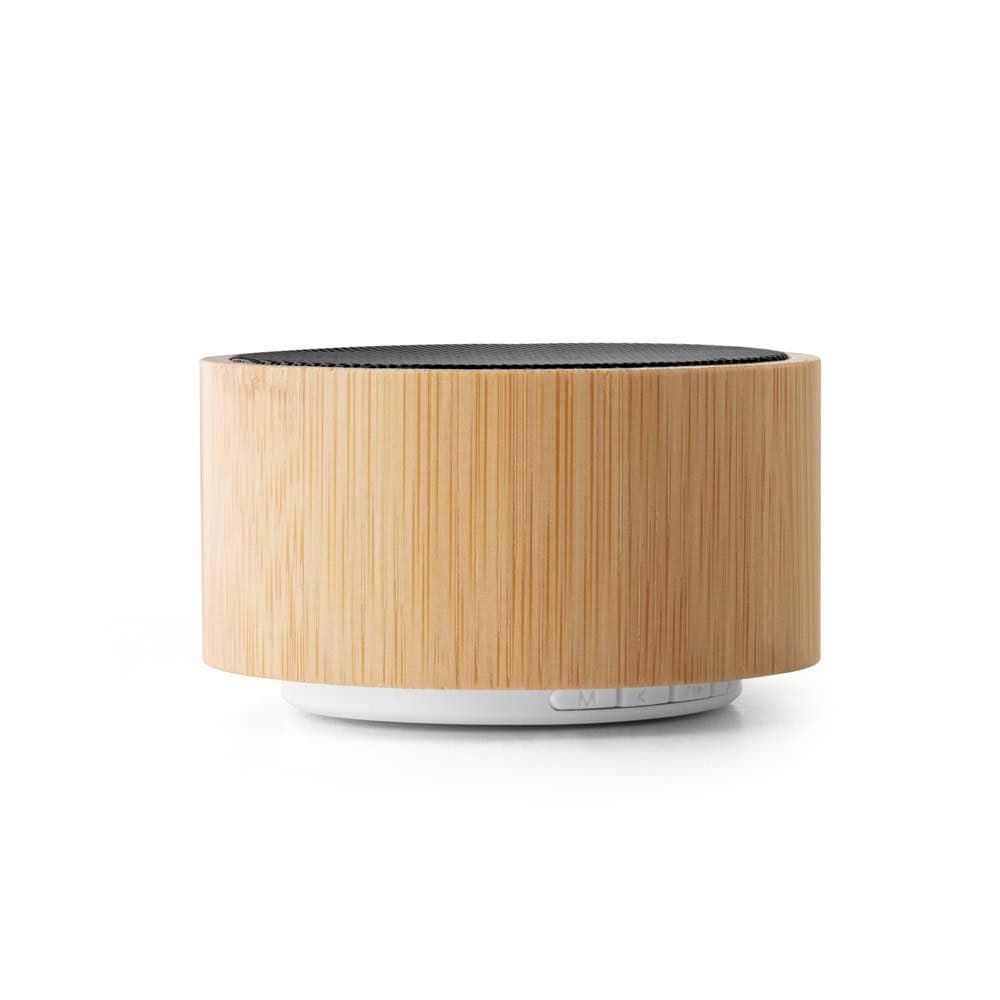 ARBER. Bärbar 3W högtalare med 2h batteritid i bambu och ABS