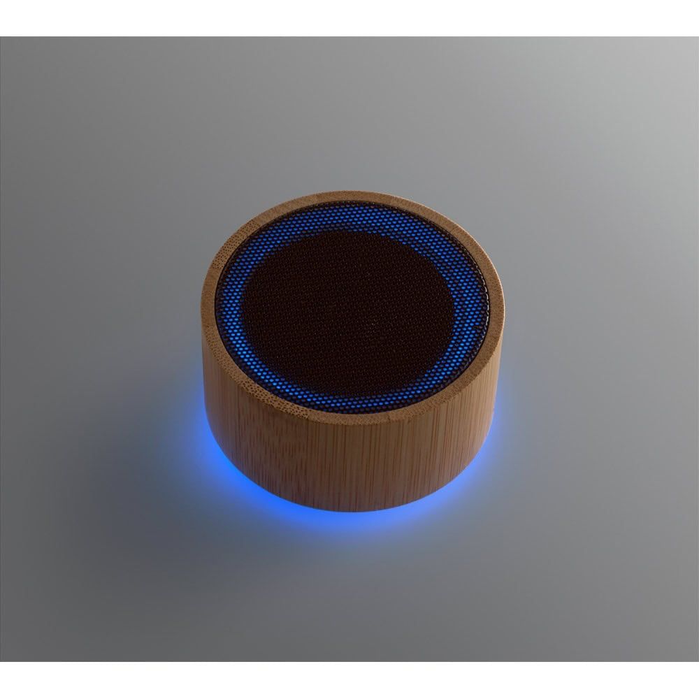 ARBER. Bärbar 3W högtalare med 2h batteritid i bambu och ABS