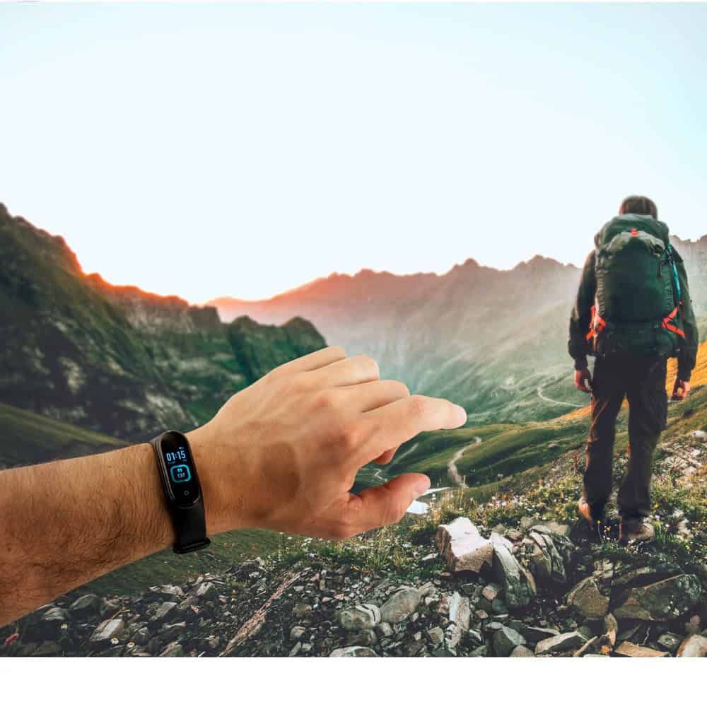 CALATRAVA. Smart sportarmband med 3 dagars batteritid i ABS och TPU