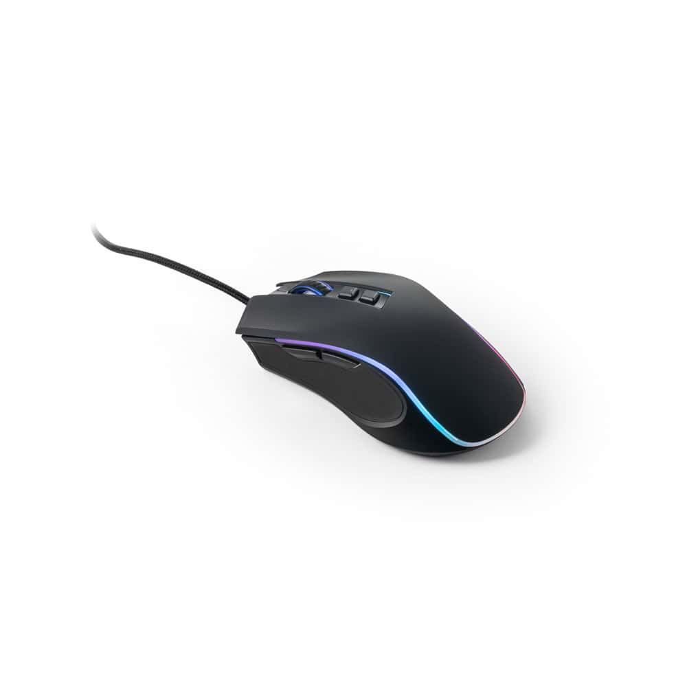 THORNE MOUSE RGB. Gamingmus med 1.5 m kabel och ABS RGB LED-lampor