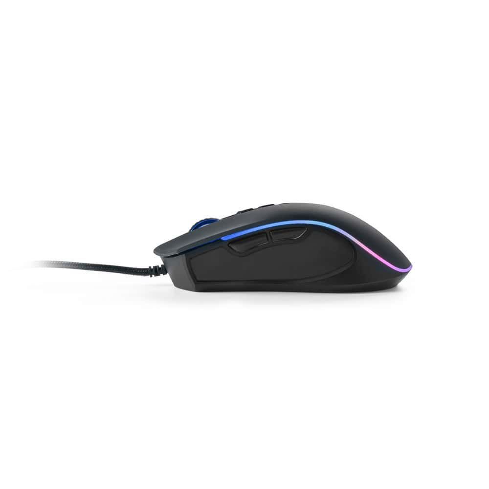 THORNE MOUSE RGB. Gamingmus med 1.5 m kabel och ABS RGB LED-lampor