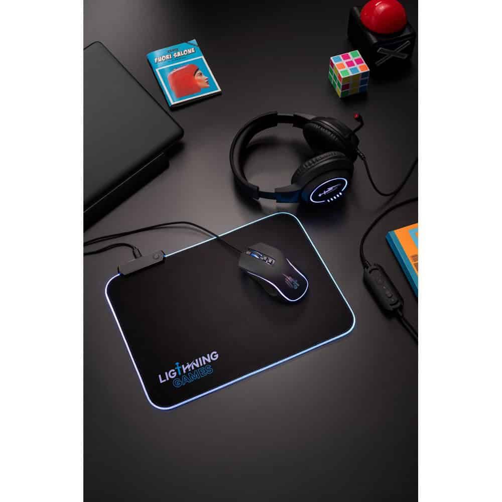 THORNE MOUSE RGB. Gamingmus med 1.5 m kabel och ABS RGB LED-lampor