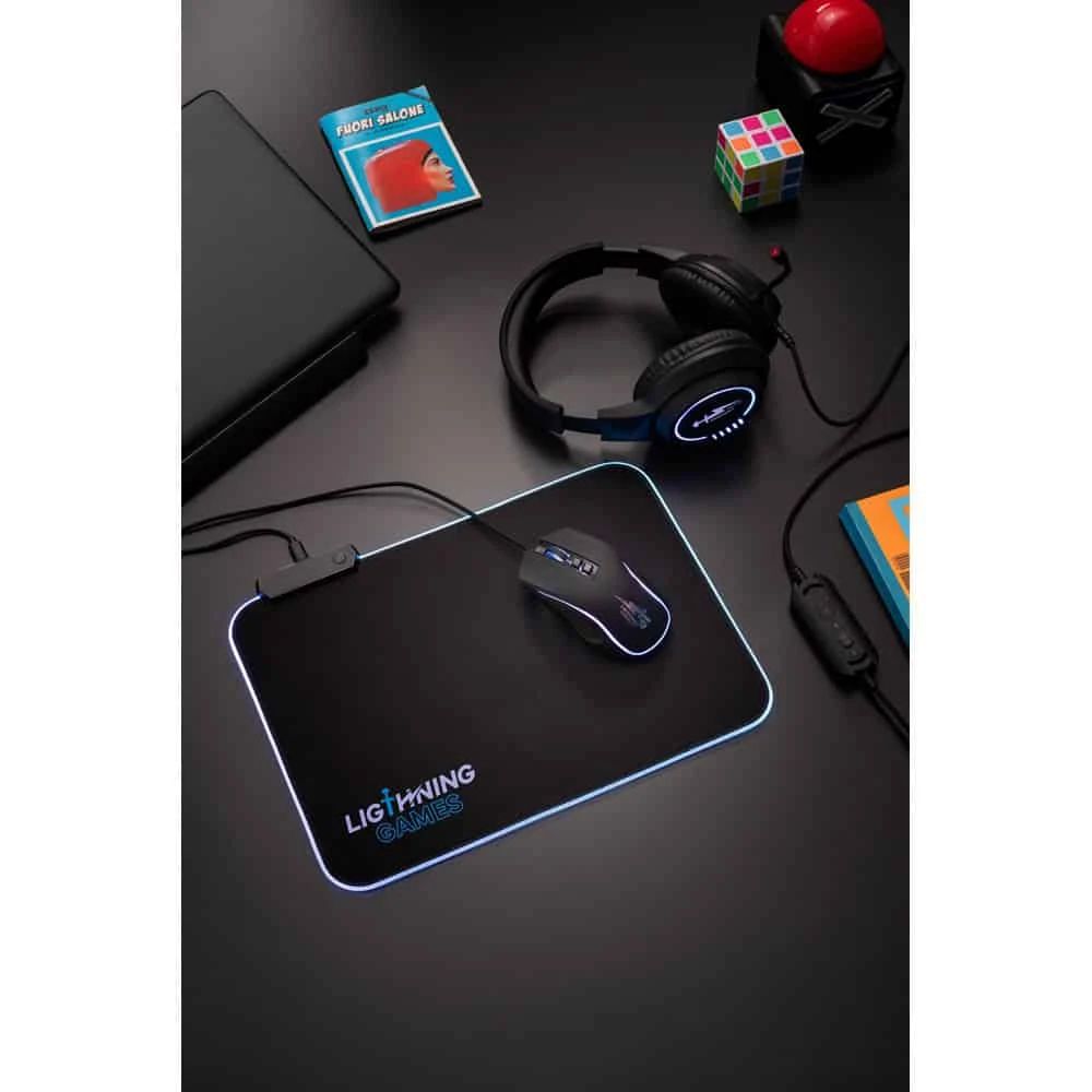 THORNE MOUSE RGB. Gamingmus med 1.5 m kabel och ABS RGB LED-lampor