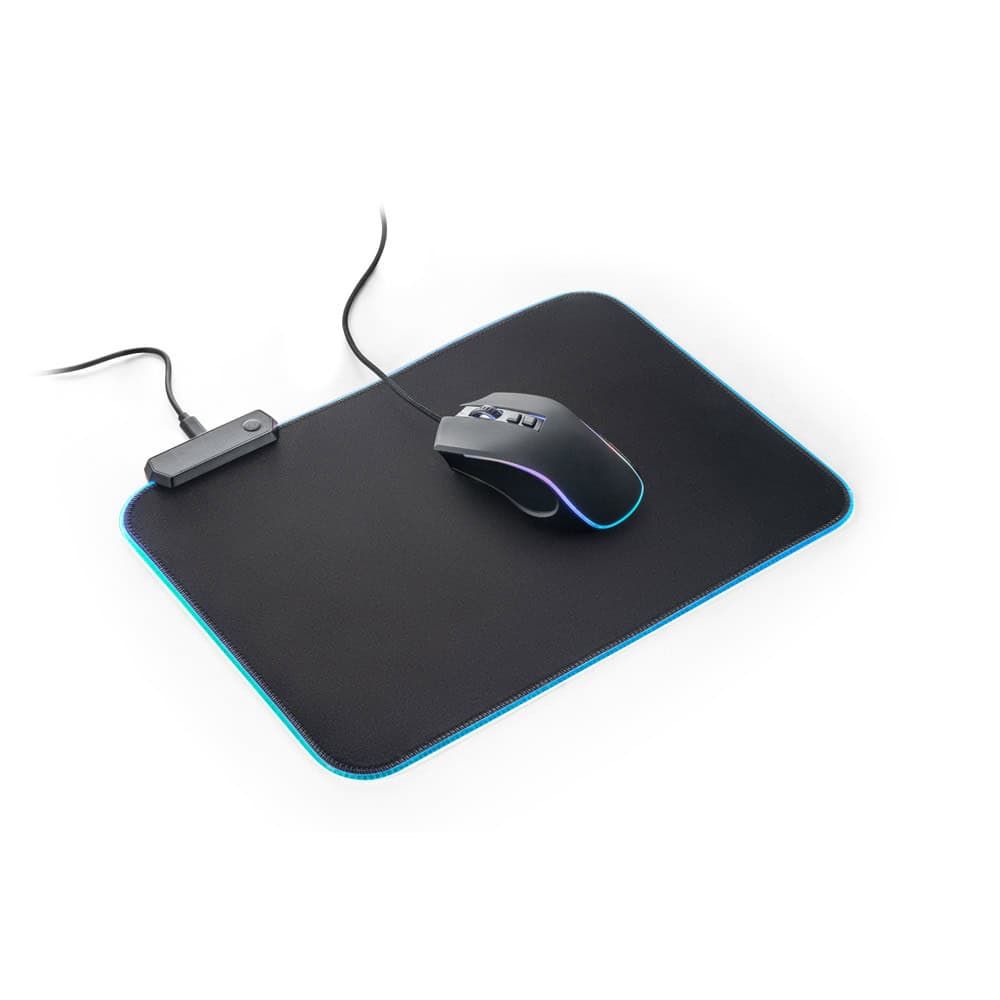 THORNE MOUSEPAD RGB. Gamingmusmatta med RGB LED-lampor i polyester