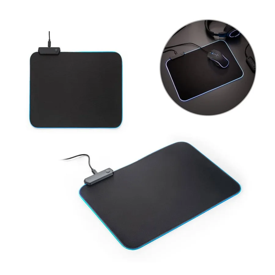 THORNE MOUSEPAD RGB. Gamingmusmatta med RGB LED-lampor i polyester