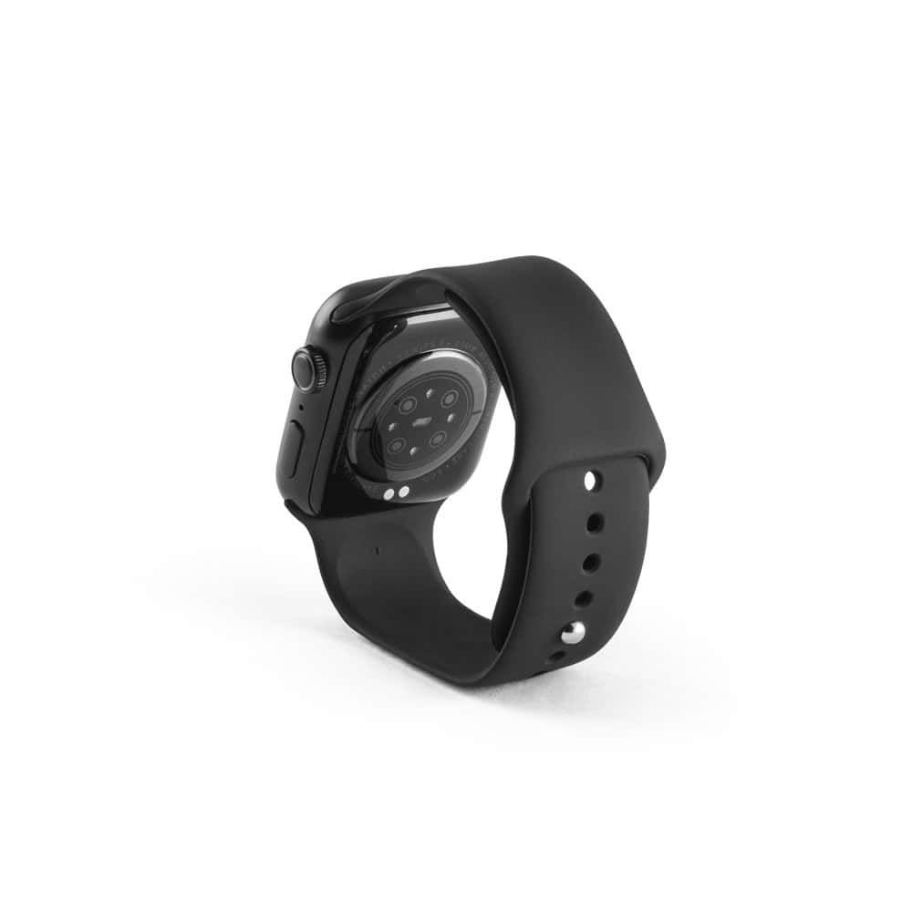 WILES. Smartwatch med 1.85" skärm, IPX4 och 3 dagars batteritid och silikonband