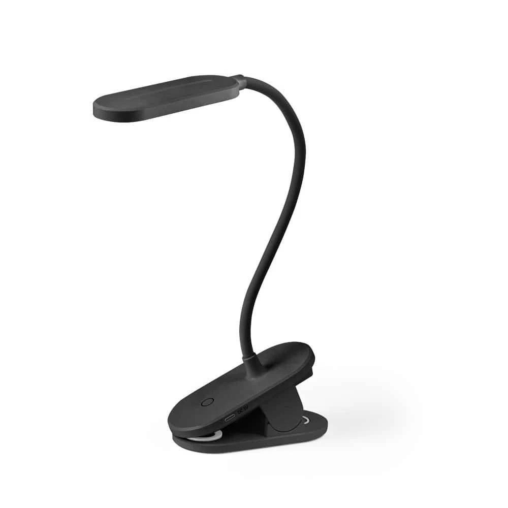NESBIT II. Bärbar skrivbordslampa med klämma och 30 timmars autonomi vid 65 % rABS