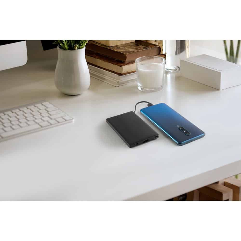 WIGNER. Power bank 4.000 mAh in återvunnen ABS (100 % rABS)