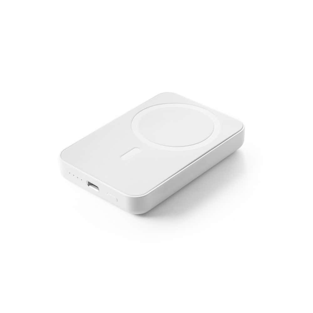 AMPERE 5. 5 000 mAh magnetisk powerbank med 15W supersnabb trådlös laddare i återvunnen ABS (100 % rABS)