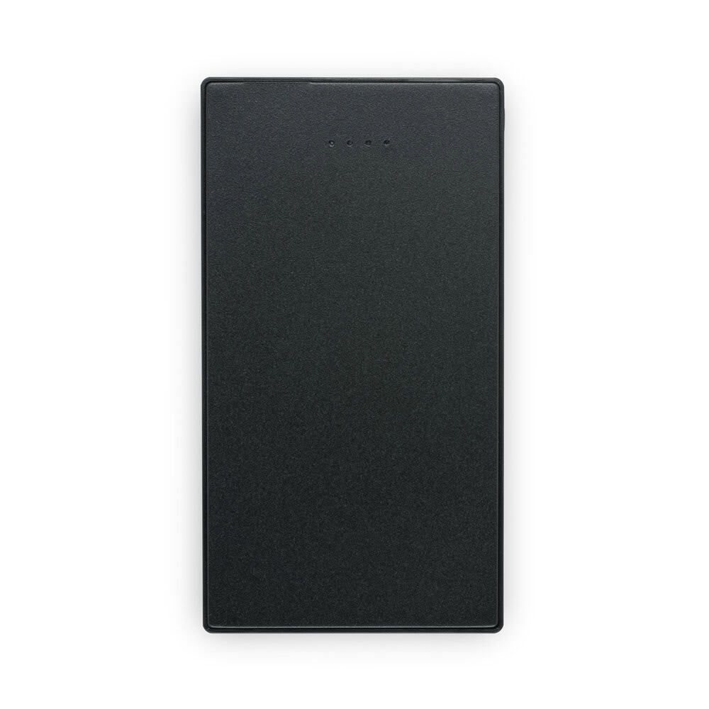 DENNING. 5 000 mAh tunn powerbank i rostfritt stål