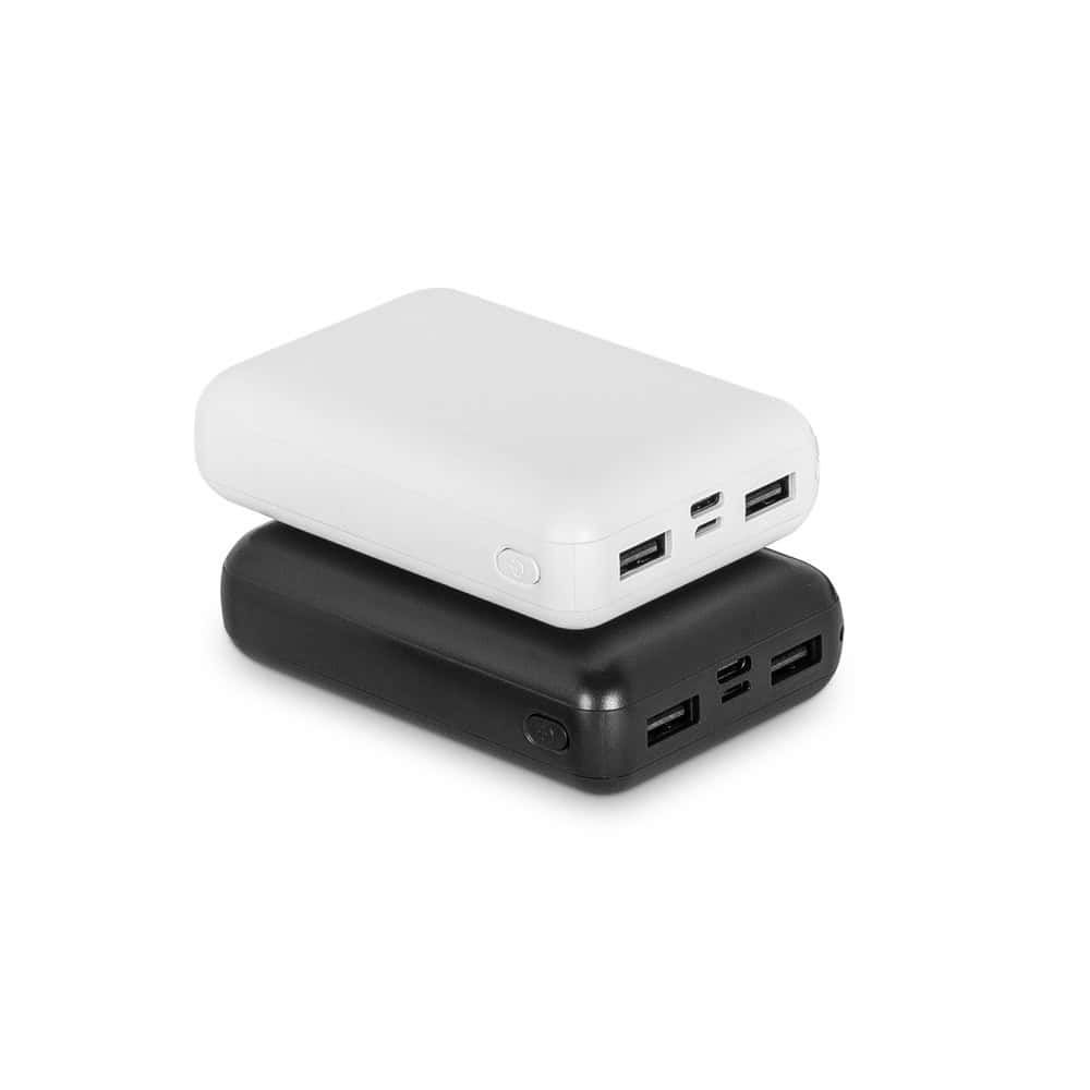 LEAKEY 10. Powerbank 10 000 mAh i återvunnen ABS (100 % rABS)