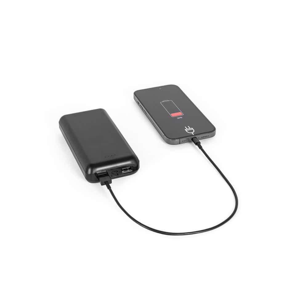 LEAKEY 20. Powerbank 20 000 mAh i återvunnen ABS (100 % rABS)