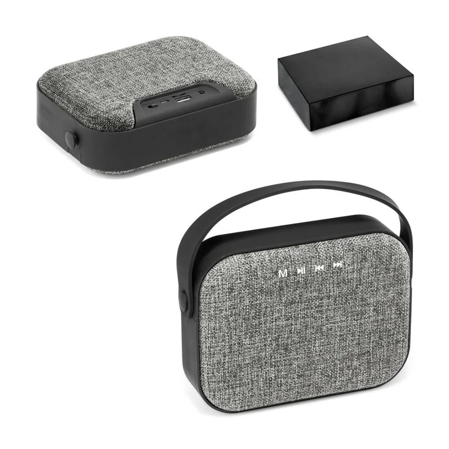 TEDS. Bärbar 6W högtalare med 4h batteritid i ABS