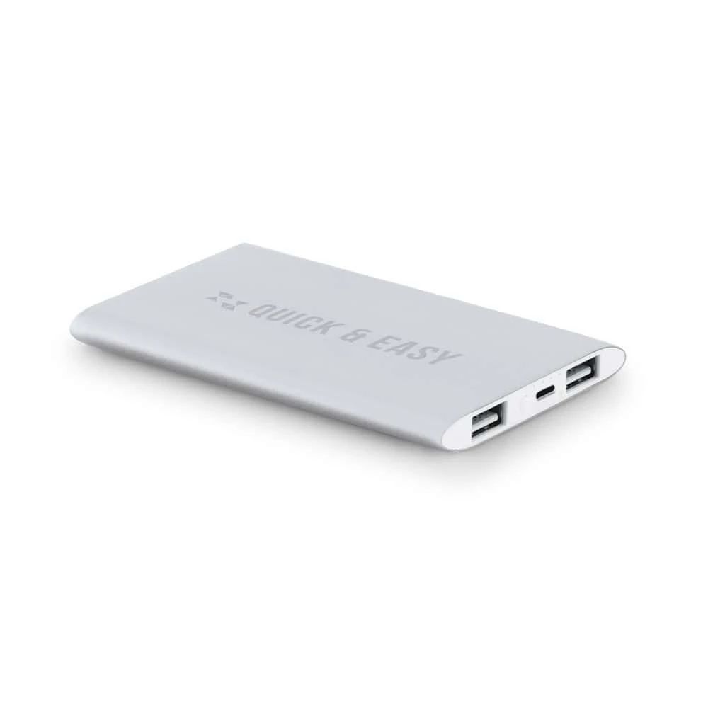 NOBEL. Powerbank 7 200 mAh i återvunnen aluminium (100 % rAL)