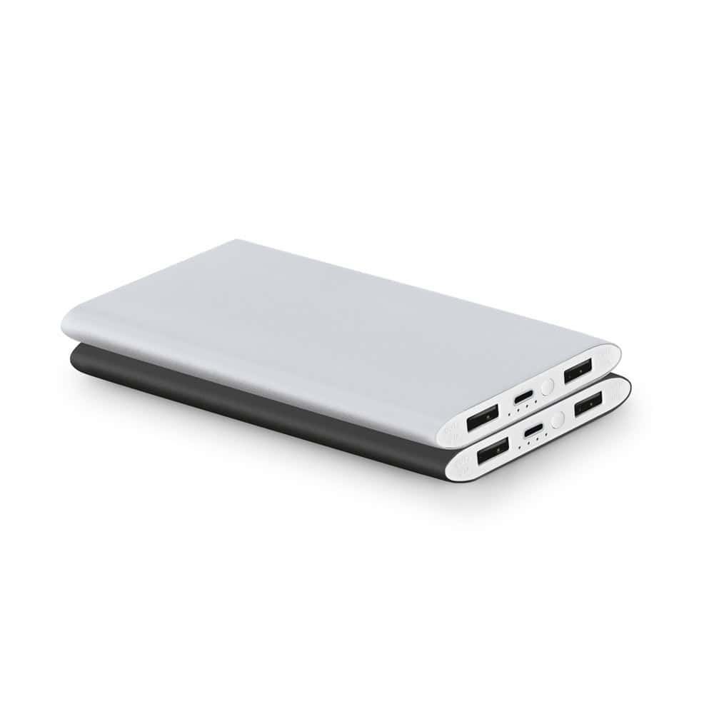 NOBEL. Powerbank 7 200 mAh i återvunnen aluminium (100 % rAL)