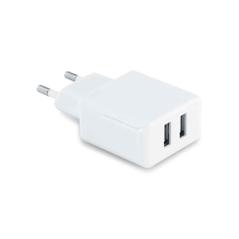 REDI. ABS USB-adapter med 2 utgångar