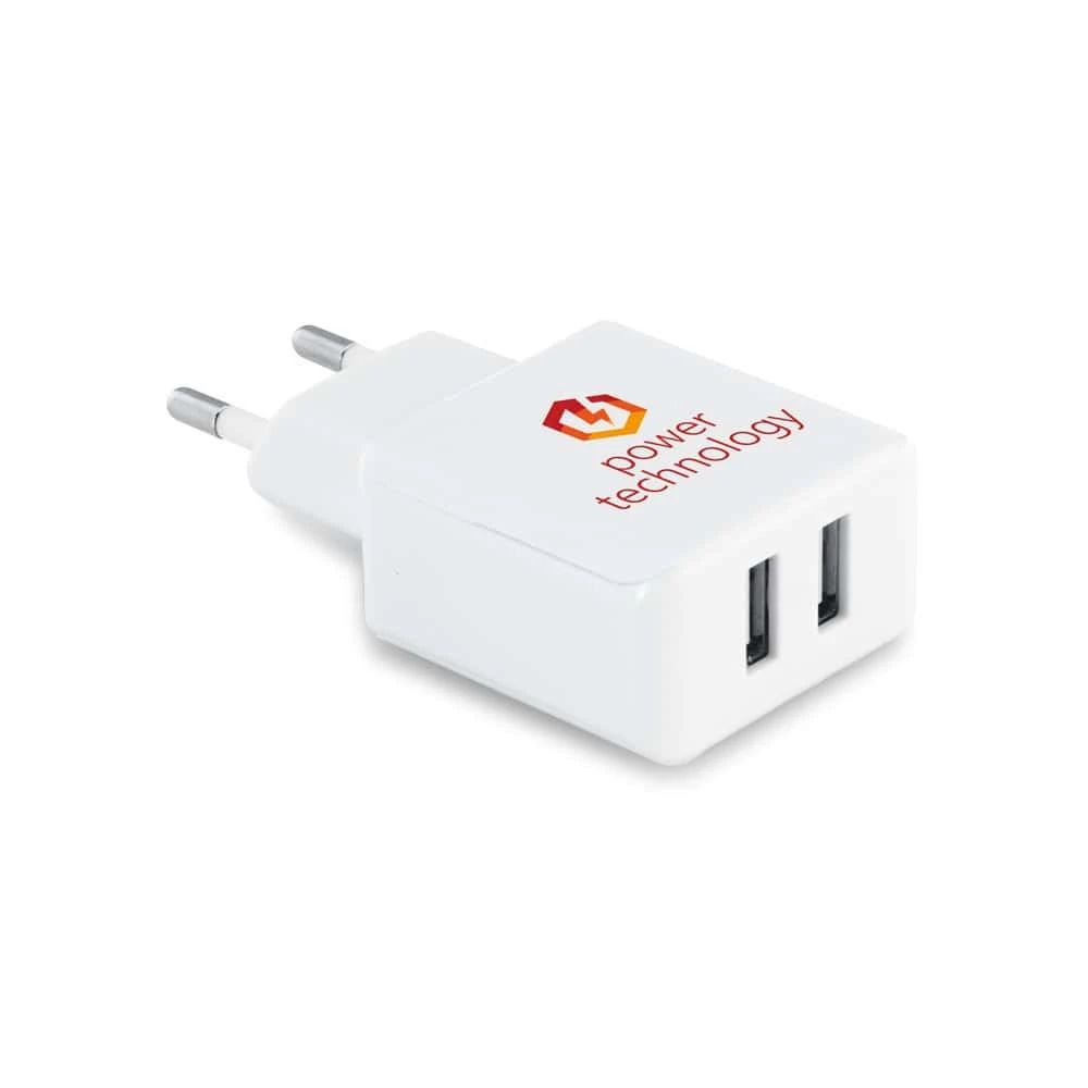 REDI. ABS USB-adapter med 2 utgångar