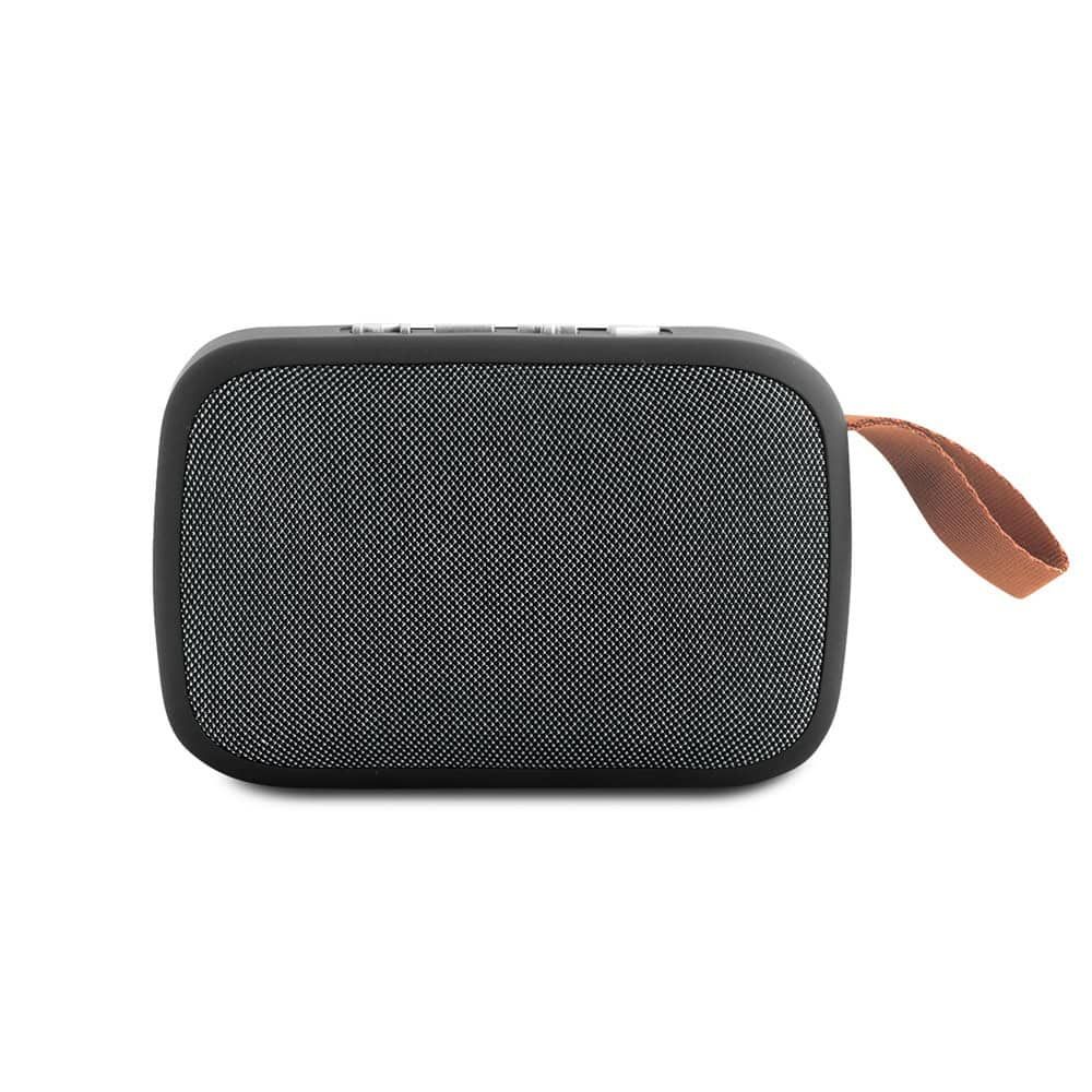 GANTE. Bärbar 3W högtalare med 2h batteritid i polyester och ABS