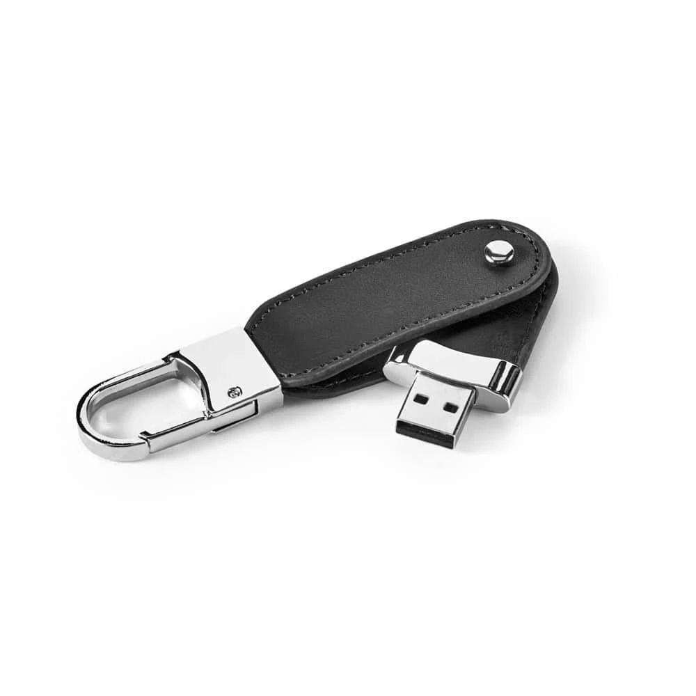 BRAGG 8GB. USB-minne med 8GB i PU och med karbinhake