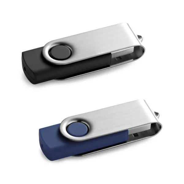 CLAUDIUS 32 GB. 32 GB USB-minne med metallklämma – profilreklam med tryck från ExpoTryck