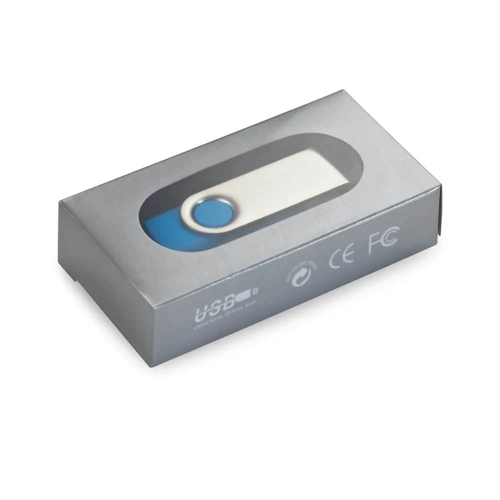 CLAUDIUS 8GB. 8 GB USB-minne med metallklämma