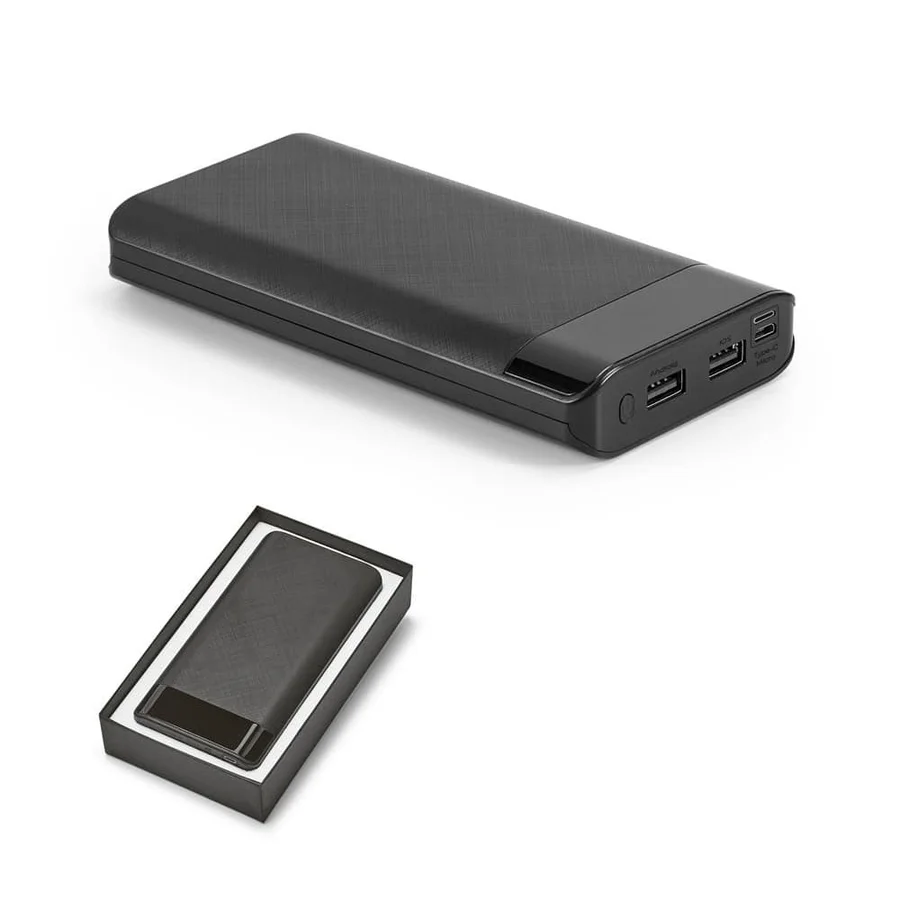 RAMAN. 16 000 mAh powerbank med ABS-display