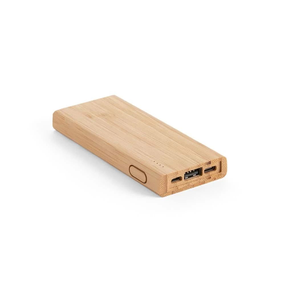 KOHN. Powerbank 5 000 mAh i bambu